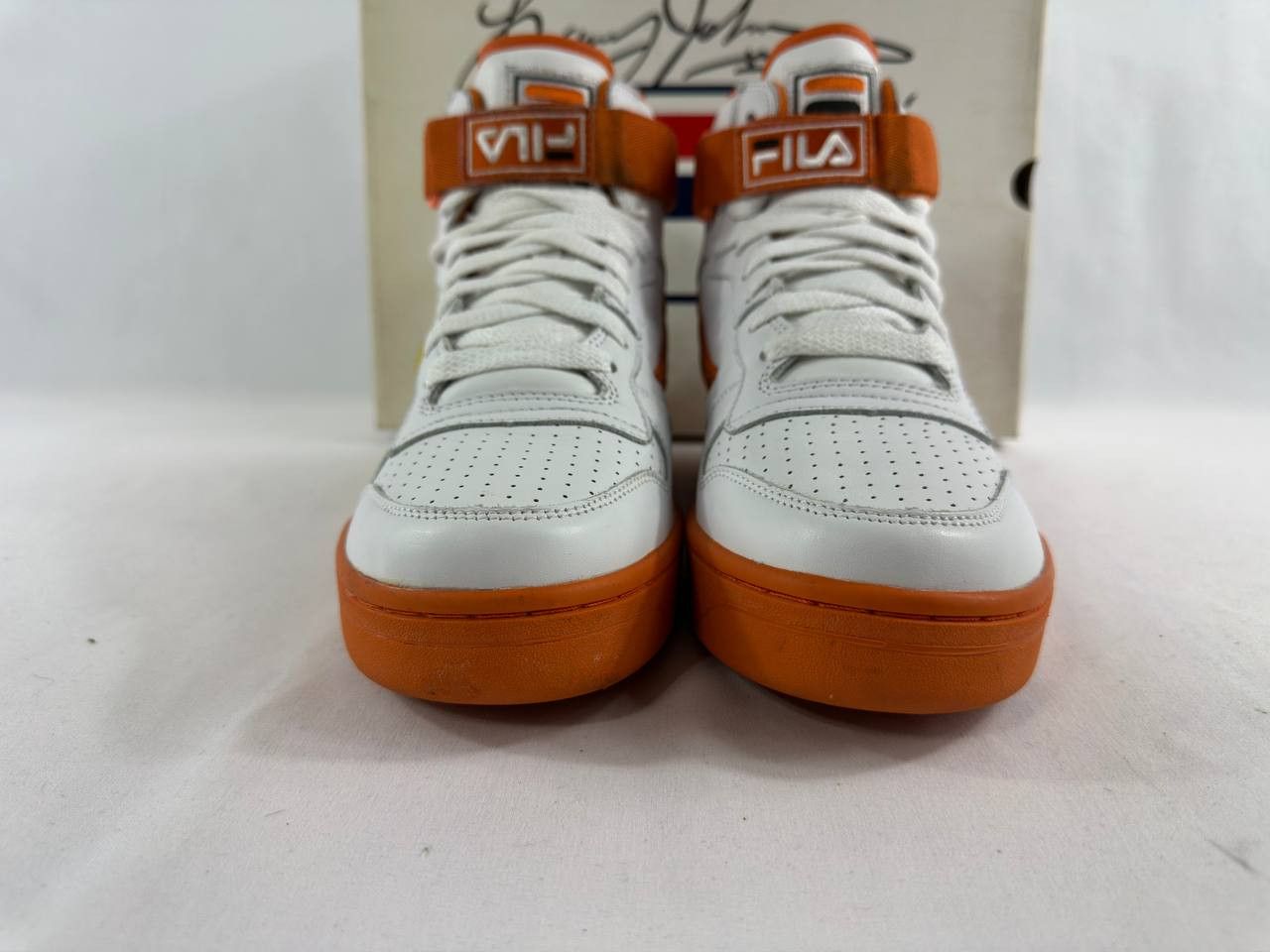 Fila FILA Packer Shoes FX-100 4-Point Play #40/100 Larry Johnson Size US 9 / EU 42 - 3 Thumbnail