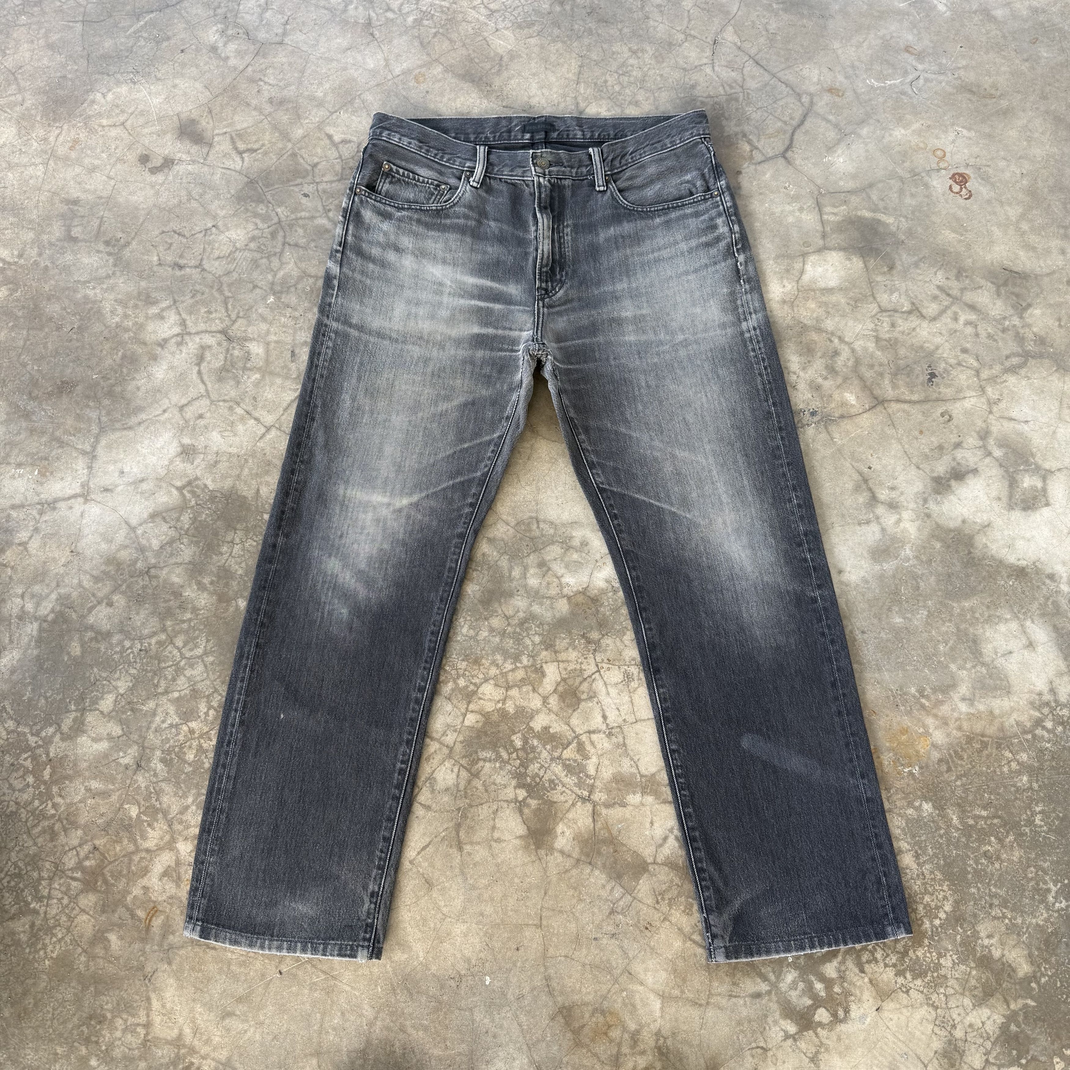 Japanese Brand W36x29 Vintage Japanese Black Denim Jean Pants Size US 36 / EU 52 - 1 Thumbnail