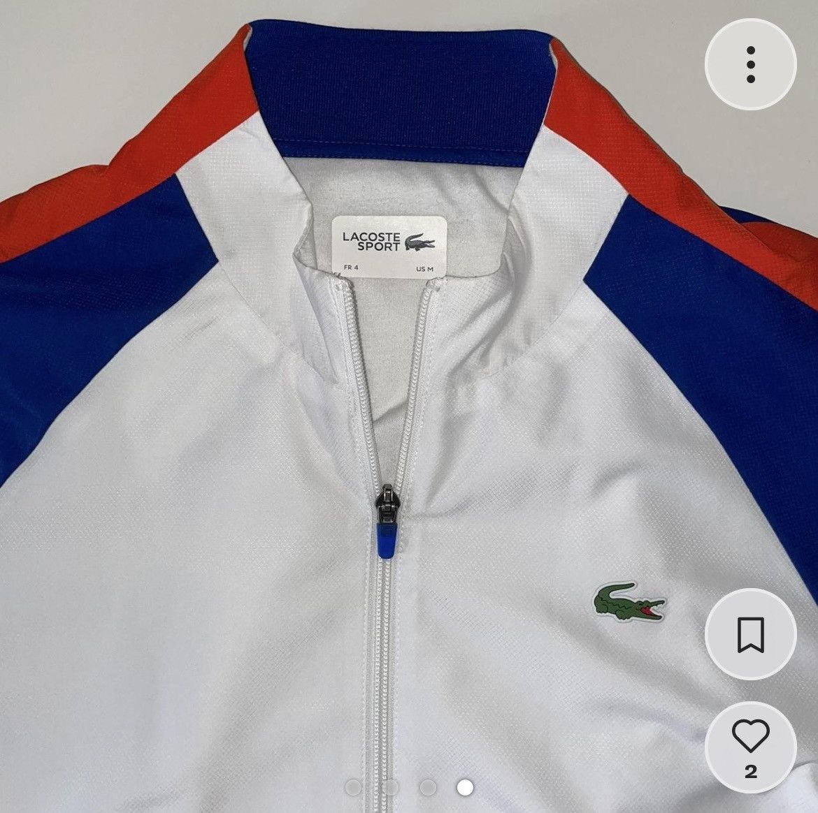 Lacoste Lacoste Track Jacket Size US M / EU 48-50 / 2 - 2 Thumbnail