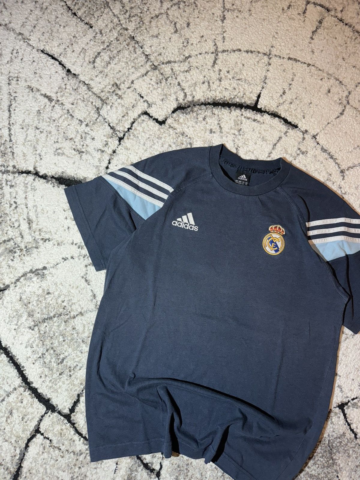 Adidas × Vintage Vintage Real Madrid Adidas Training T Shirt Small size Size US S / EU 44-46 / 1 - 3 Thumbnail