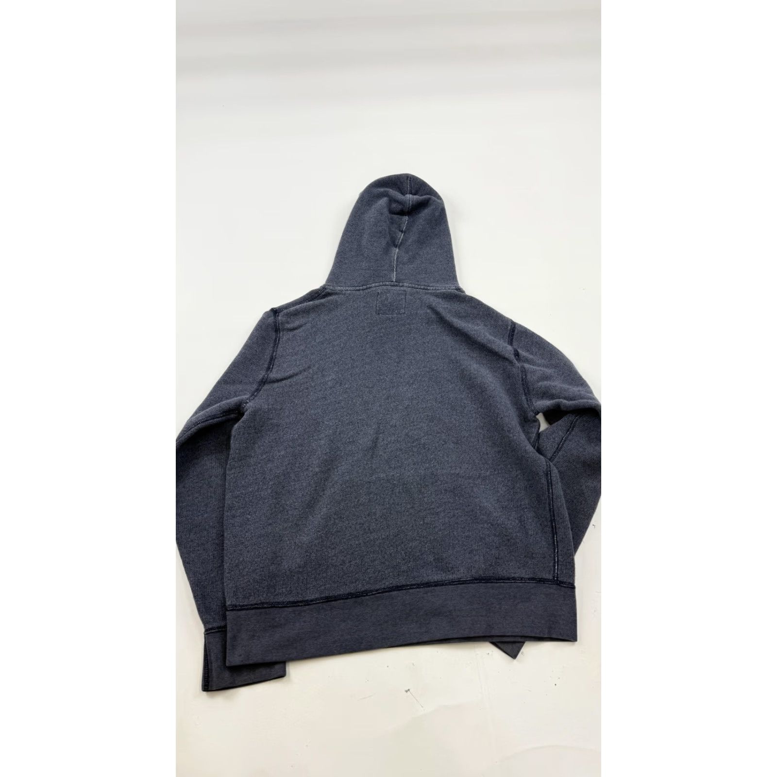 J.Crew VINTAGE J.Crew Hoodie Sweatshirt Mens M Gray Kangaroo Pocket Fleece Pullover Size US M / EU 48-50 / 2 - 5 Thumbnail