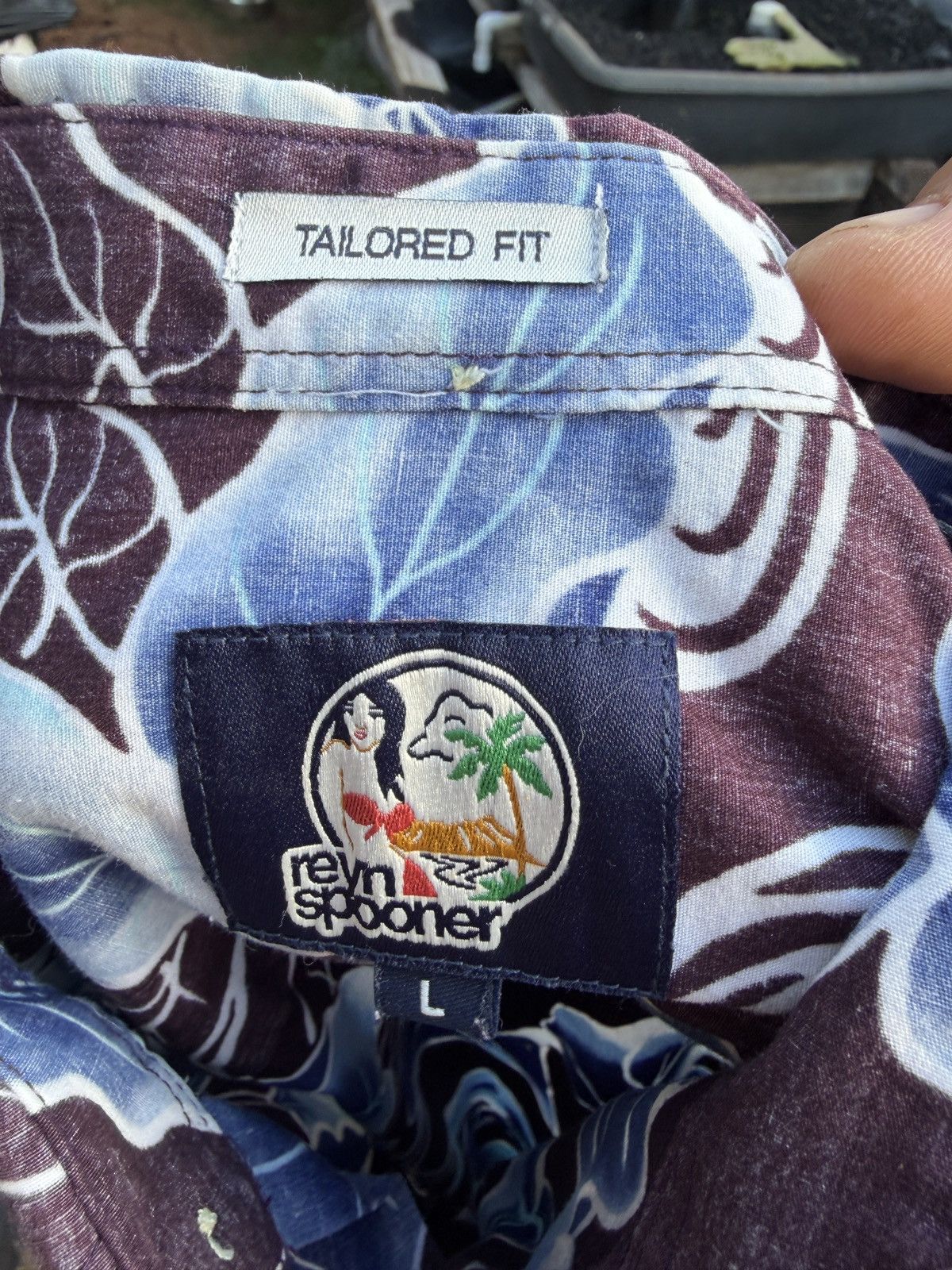Reyn Spooner PreOwned Reyn Spooner Tailored Fit Multicolored Men's L Size US L / EU 52-54 / 3 - 4 Thumbnail