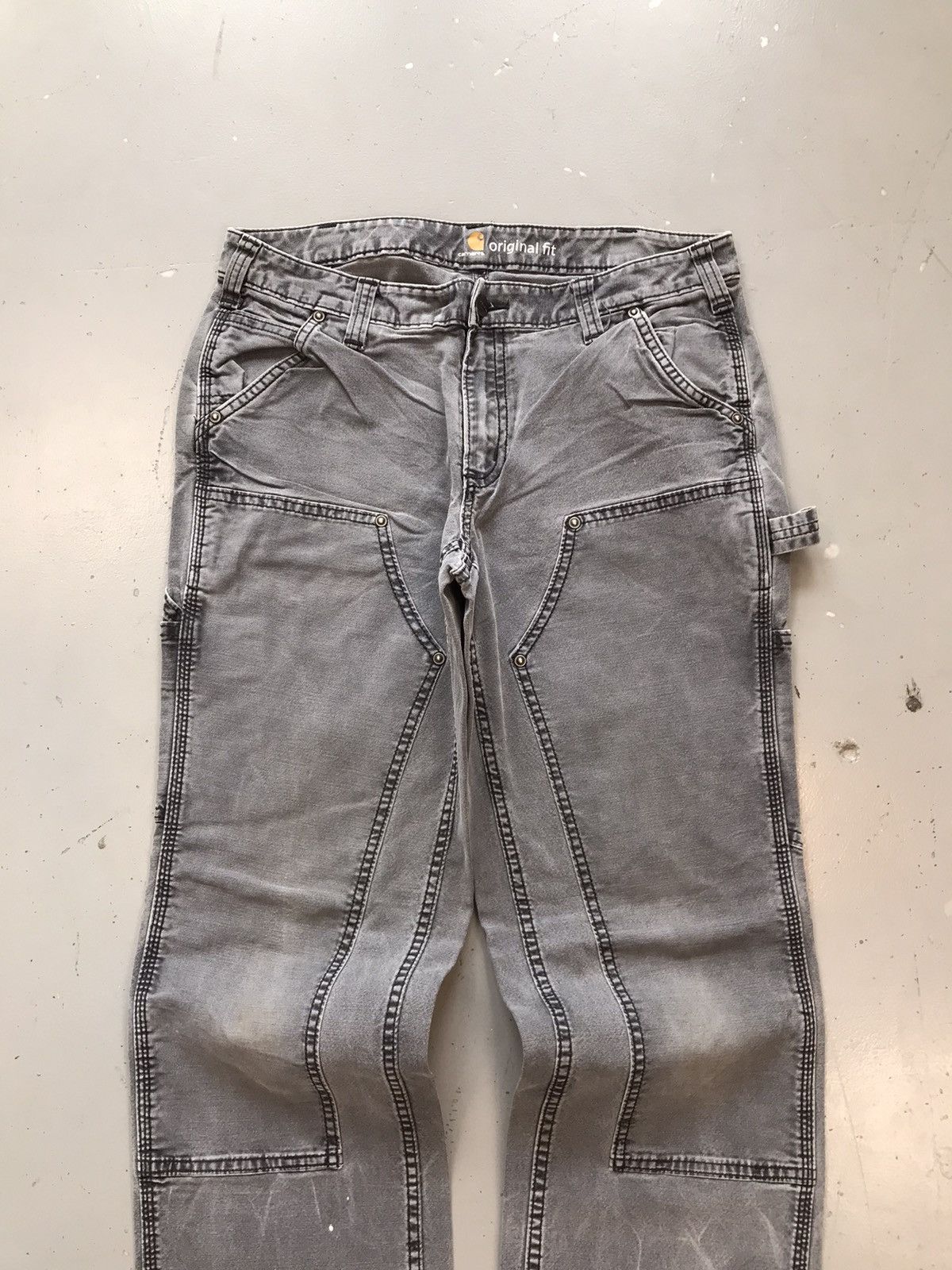 Carhartt × Vintage Vintage Carhartt original fit double knee pant Size US 30 / EU 46 - 4 Thumbnail