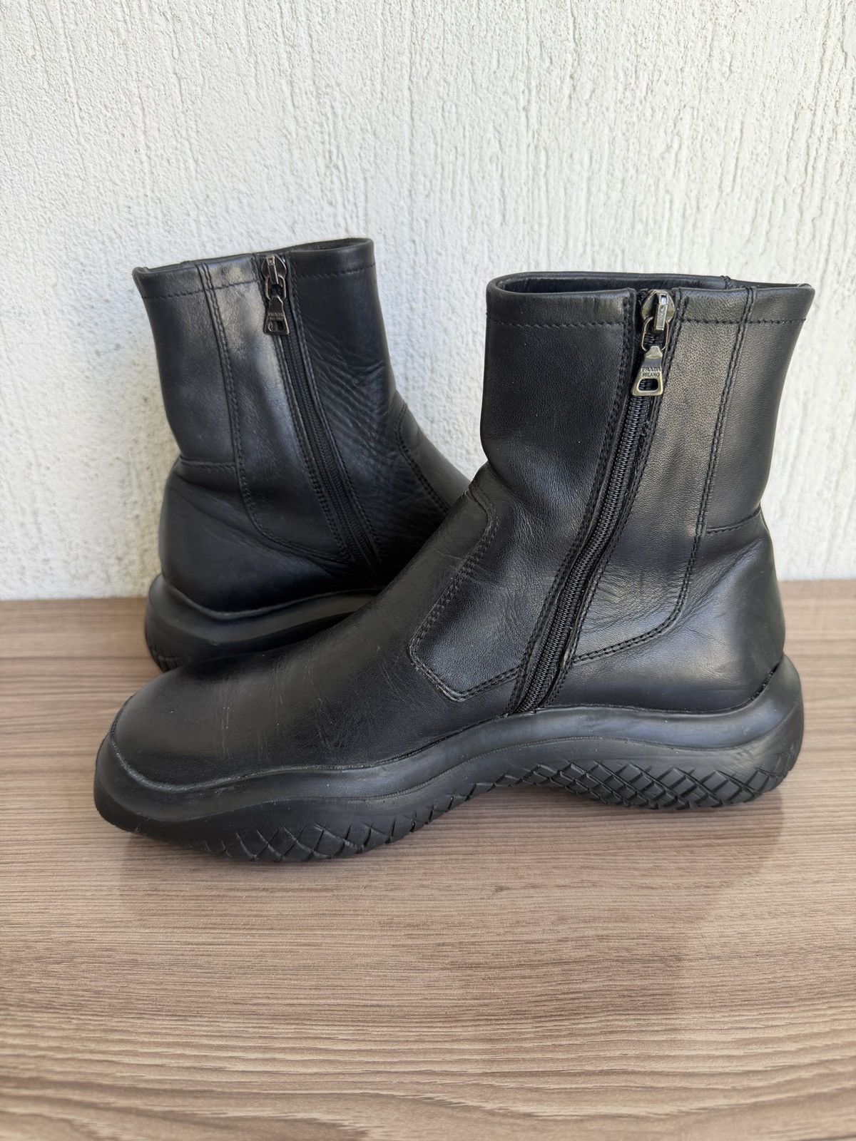 Prada Aw 1999 vibram runaway Boots Size US 5.5 / EU 38 - 10 Thumbnail