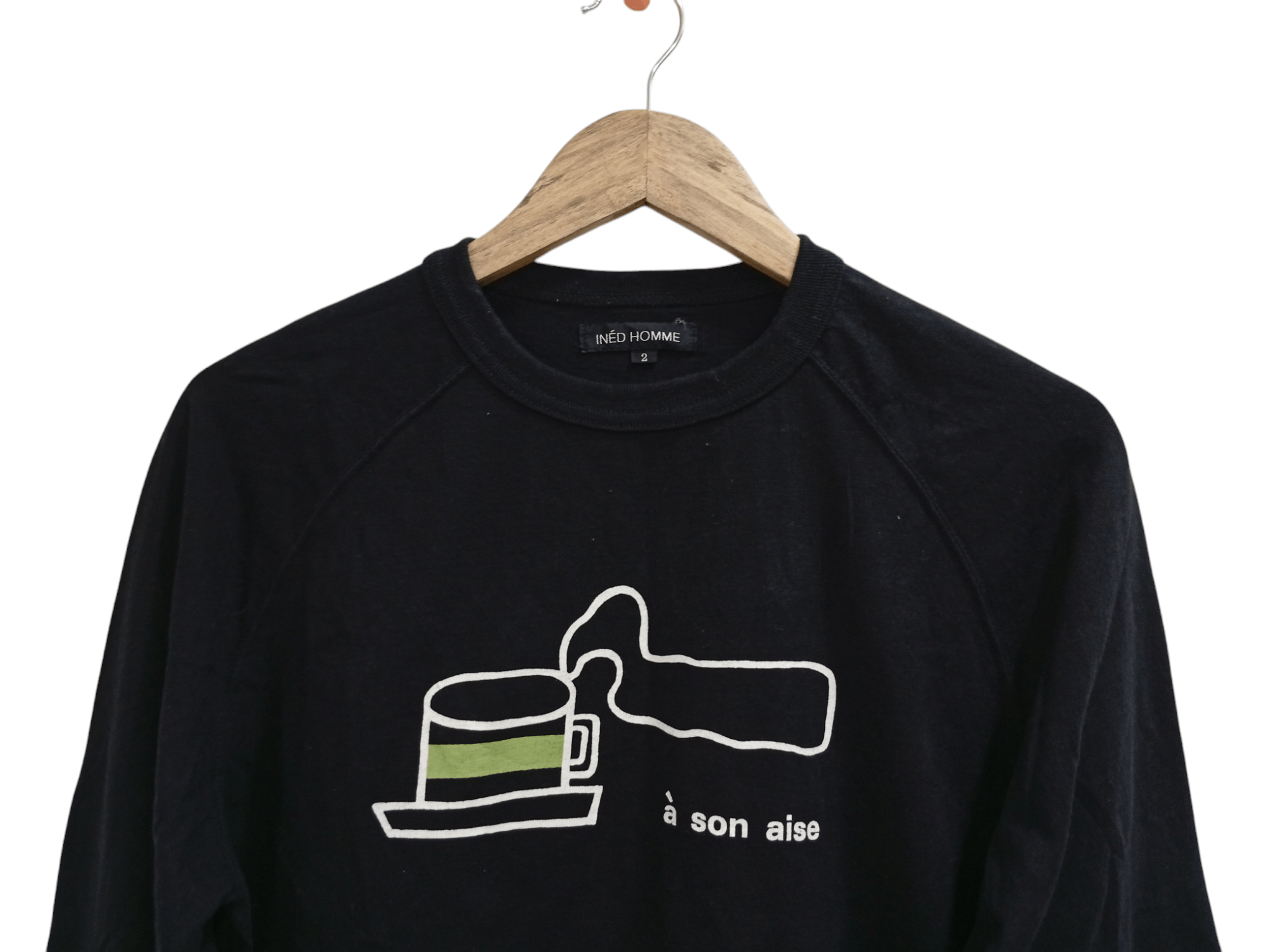 Japanese Brand × Vintage × Yohji Yamamoto 🔥🔥Ined A Son Aise LS T-Shirt Size US M / EU 48-50 / 2 - 17 Thumbnail