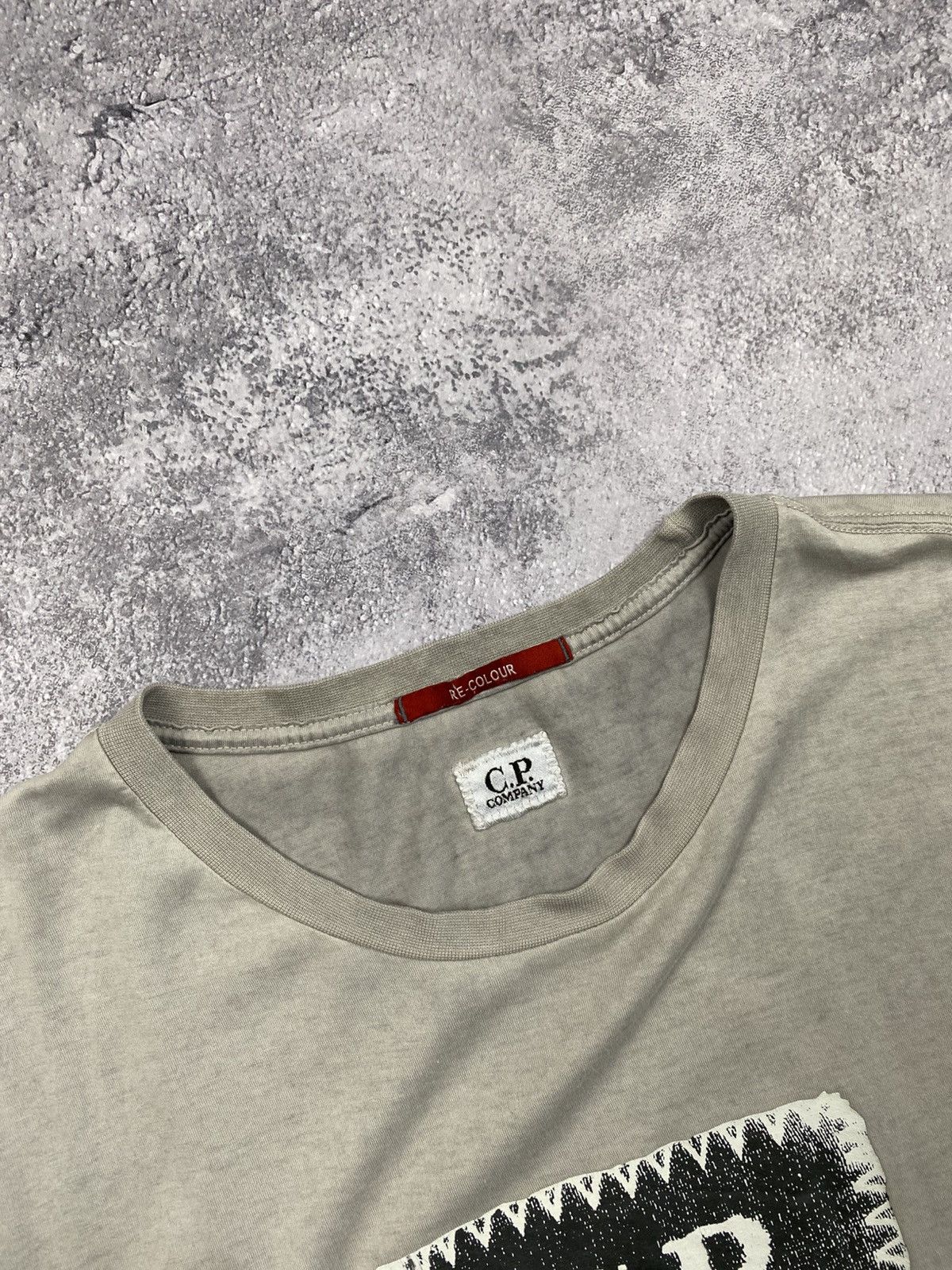 C.P. Company C.P Company Vintage T-shirt Garment Dyed Tee Size US XXL / EU 58 / 5 - 9 Thumbnail
