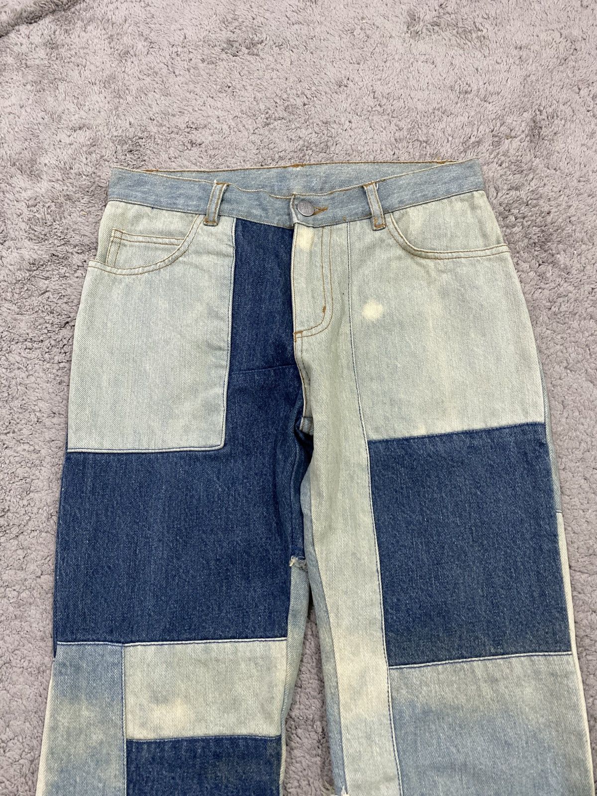 Kapital The Hipsite Patcwork Distressed Flare Denim Kapital Hysteric Size US 28 / EU 44 - 2 Thumbnail