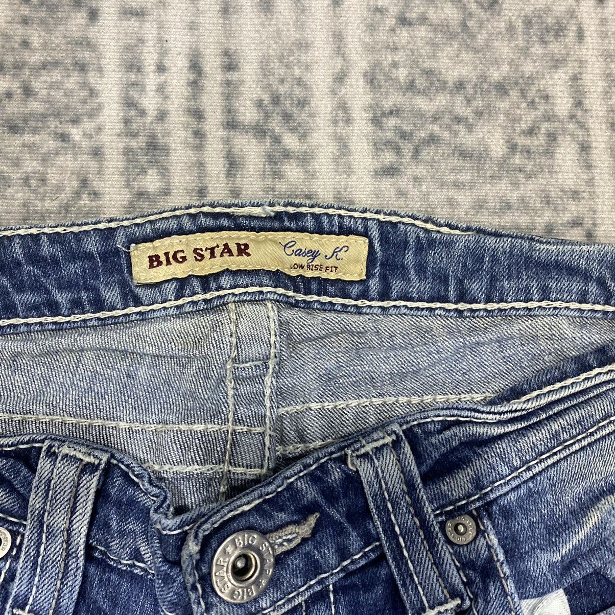 Hysteric Glamour × Le Grande Bleu (L.G.B.) × Vintage Flaree☠️ Big Star Washed Jeans Punk Cowboy 90s Size US 30 / EU 46 - 7 Thumbnail