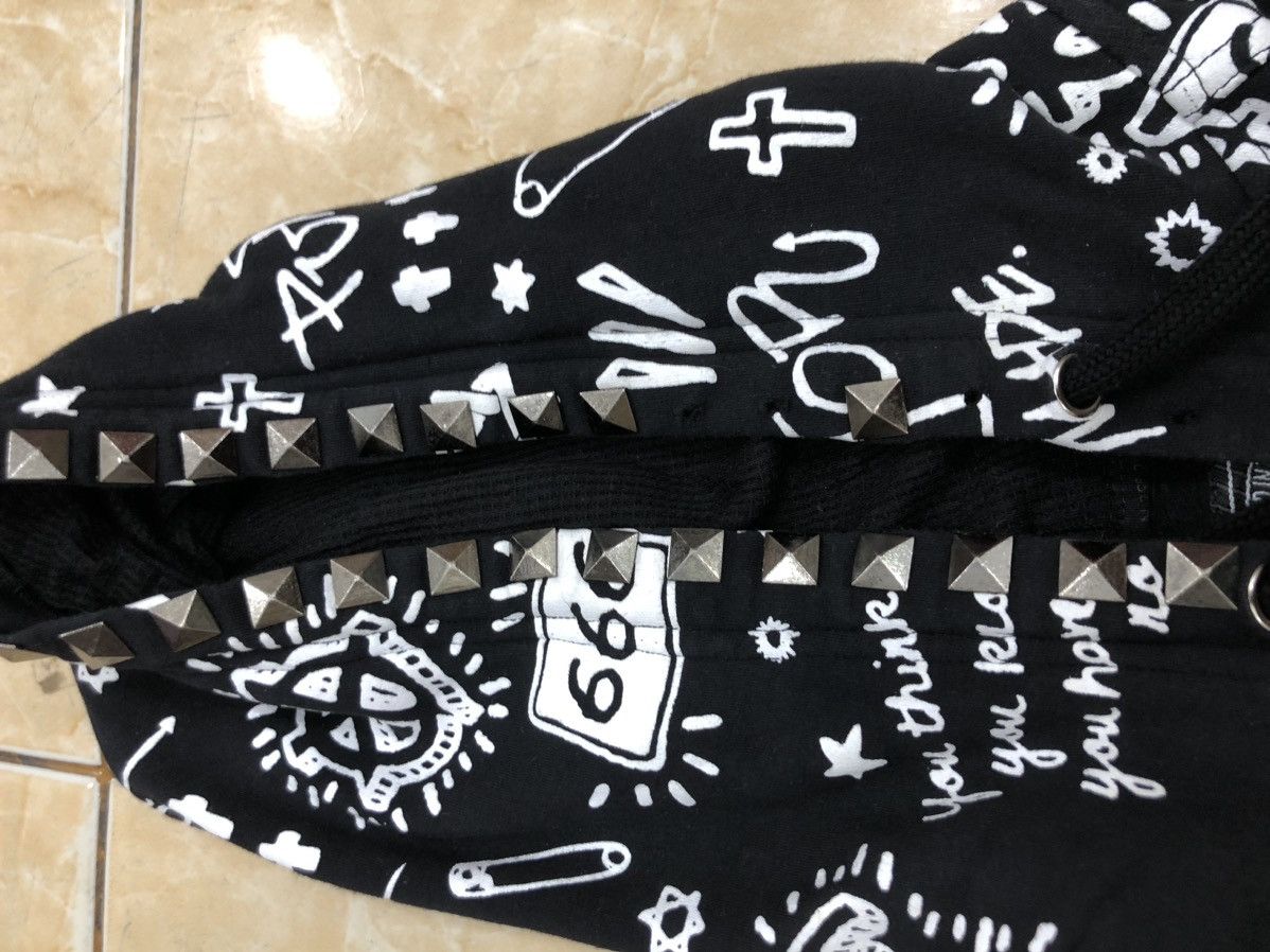 20471120 × Beauty Beast × Japanese Brand Major Made Studded Sleeveless Hooded Size US M / EU 48-50 / 2 - 10 Thumbnail