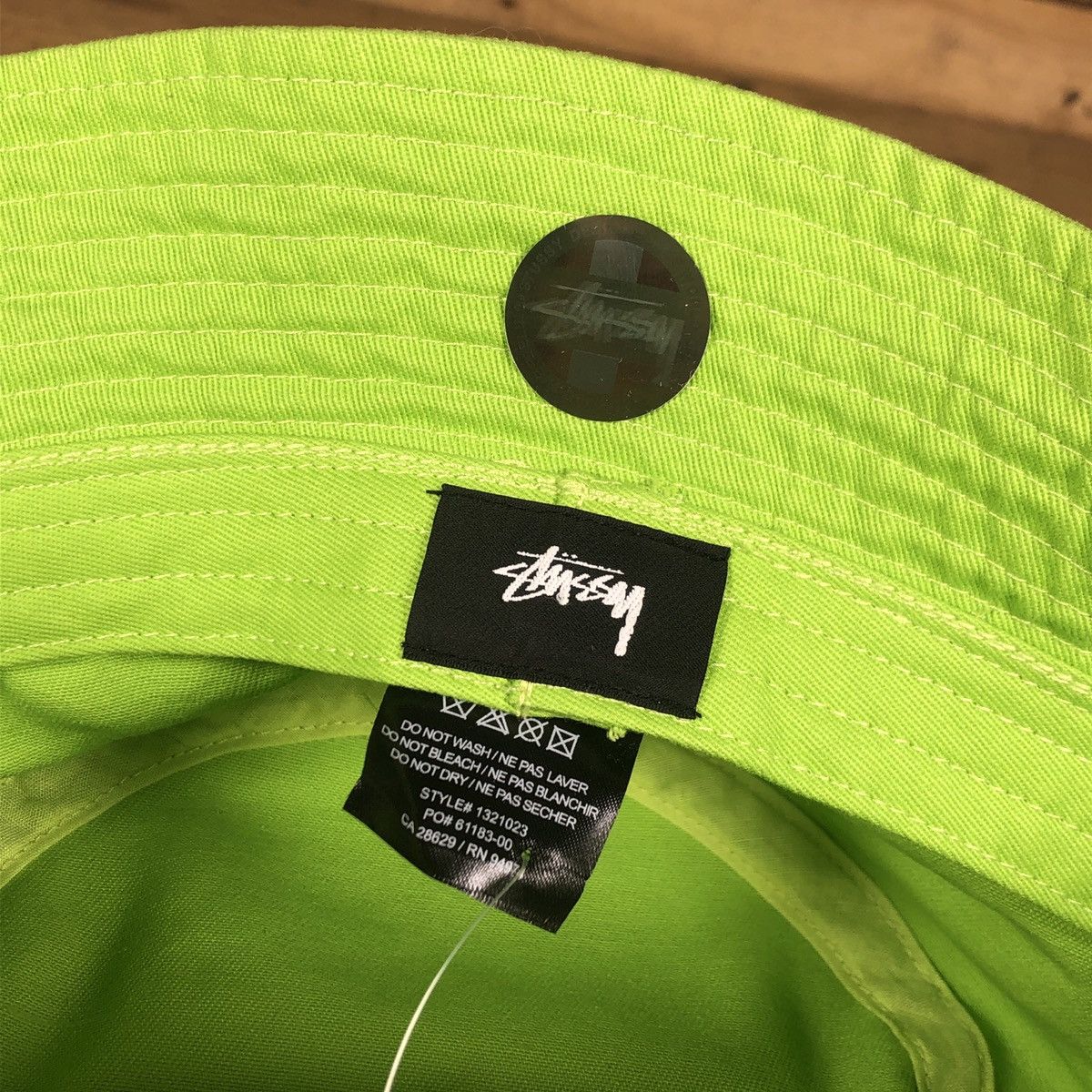 Stussy × Vintage Stussy Stock Bucket Size ONE SIZE - 3 Thumbnail