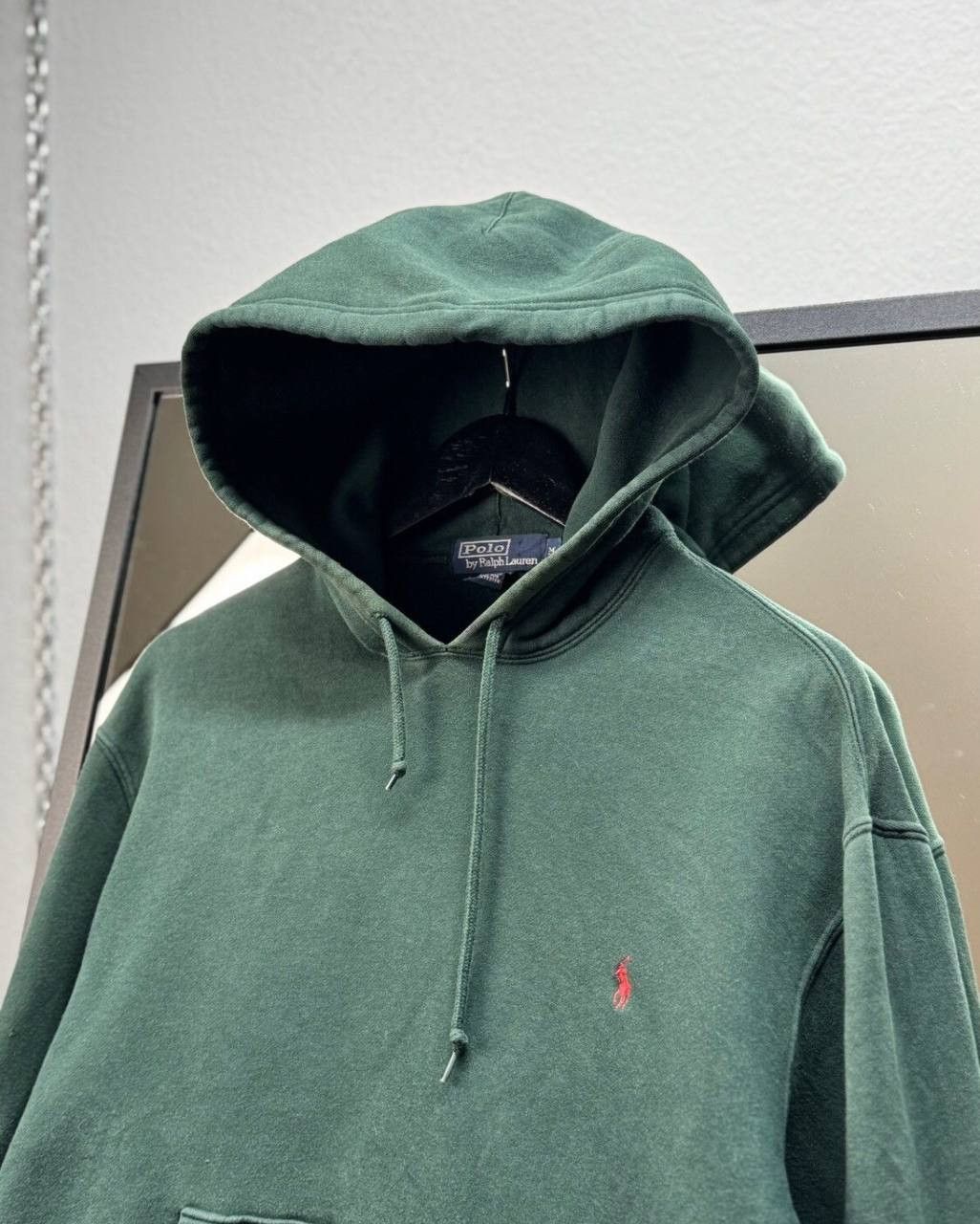 Polo Ralph Lauren × Vintage Polo Ralph Lauren 90s Hoodie Faded Oversized Vintage Size US M / EU 48-50 / 2 - 8 Thumbnail