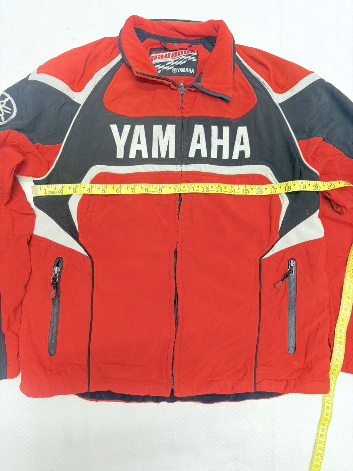 Yamaha Vintage Yamaha "Red Paddock" Racing Technical Shell Jacket Size US M / EU 48-50 / 2 - 4 Thumbnail