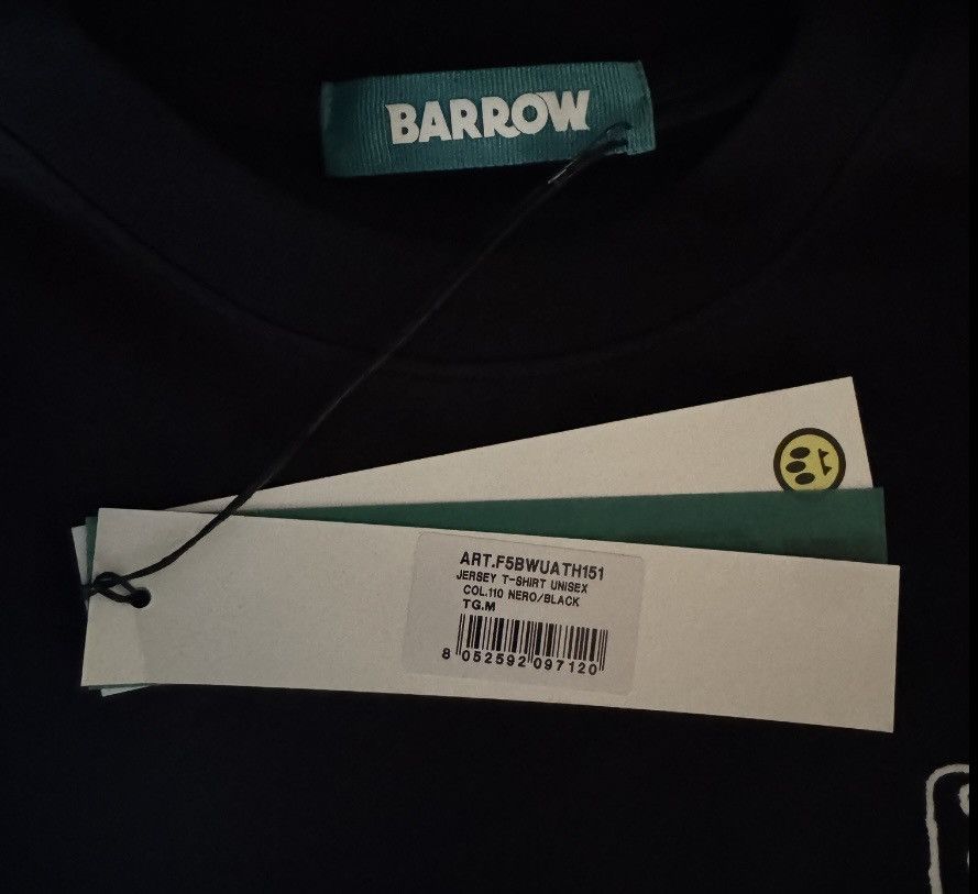 Barrow T-shirt Barrow Blak Unisex New - M Size US M / EU 48-50 / 2 - 7 Thumbnail