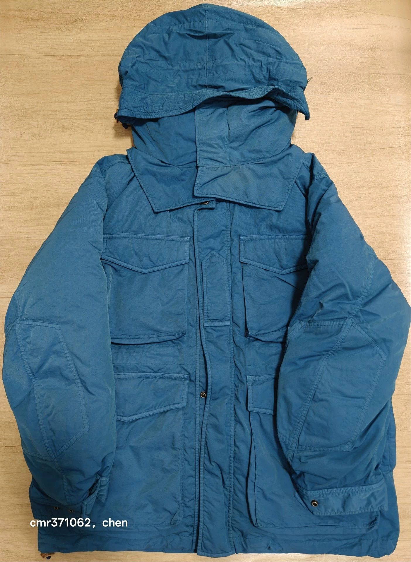Visvim VISVIM 23AW KRUPA Down JKT Hooded Mud-Dyed Blue 3 Oversized Size US S / EU 44-46 / 1 - 1 Thumbnail