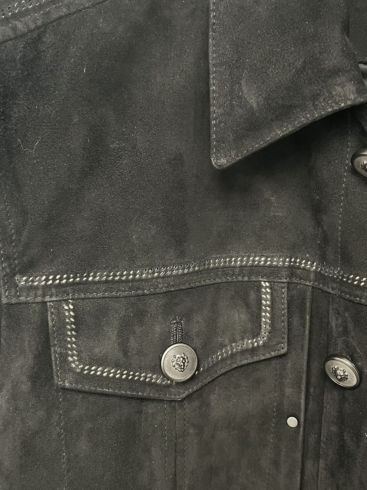 John Varvatos Suede trucker jacket. 52 Size US L / EU 52-54 / 3 - 15 Thumbnail