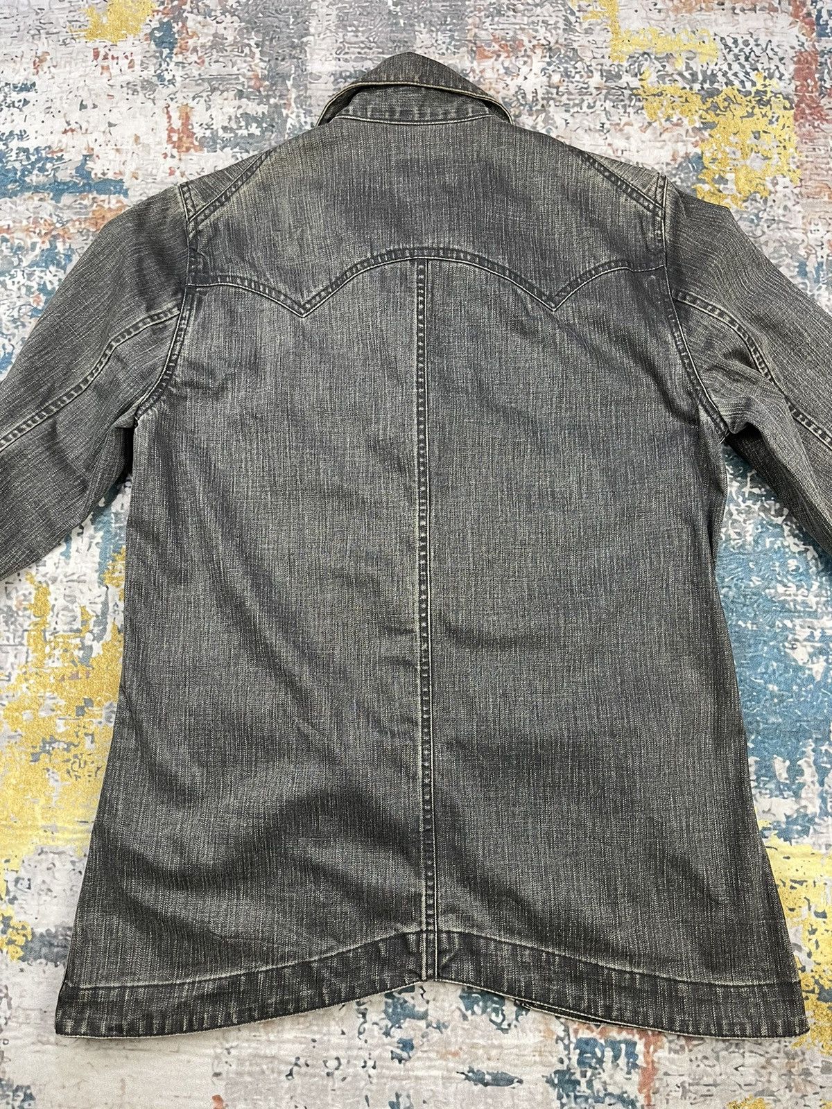 Beams Plus Beams Dark Grey Denim Jackets Size US M / EU 48-50 / 2 - 8 Thumbnail