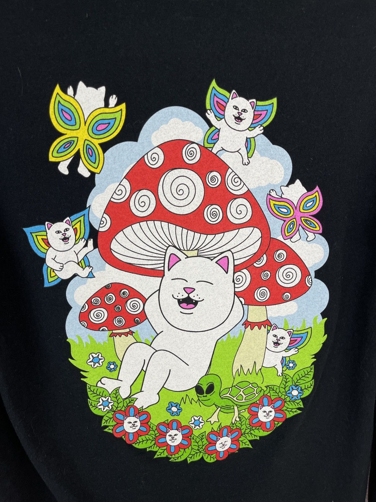 RIPNDIP Ripndip skateboarding black big logo long sleeve tee shirts Size US S / EU 44-46 / 1 - 11 Thumbnail