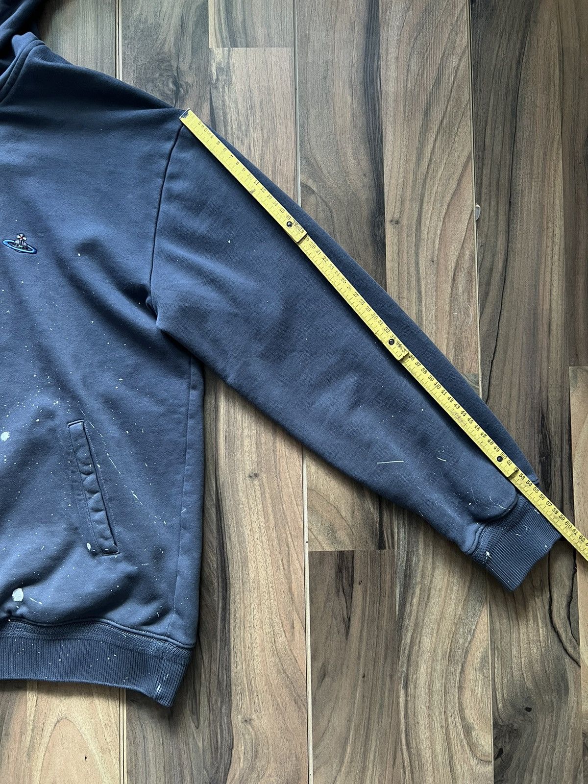 Vivienne Westwood Vivienne Westwood Custom Hoodie Zip Sweatshirt Size US L / EU 52-54 / 3 - 15 Thumbnail