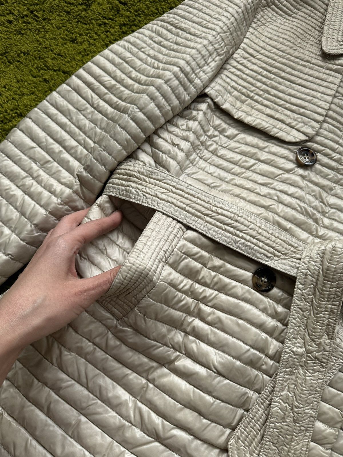 Moncler × Moncler Grenoble Moncler avant Garde down puffer trench coat Size M / US 6-8 / IT 42-44 - 6 Thumbnail