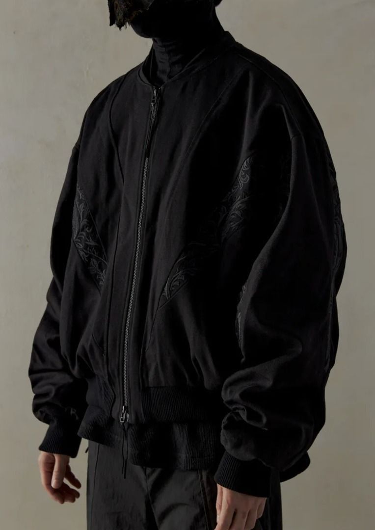 Professor.E Professor.E 23FW - Embroidered Mega Bomber （Black） Size US M / EU 48-50 / 2 - 3 Thumbnail