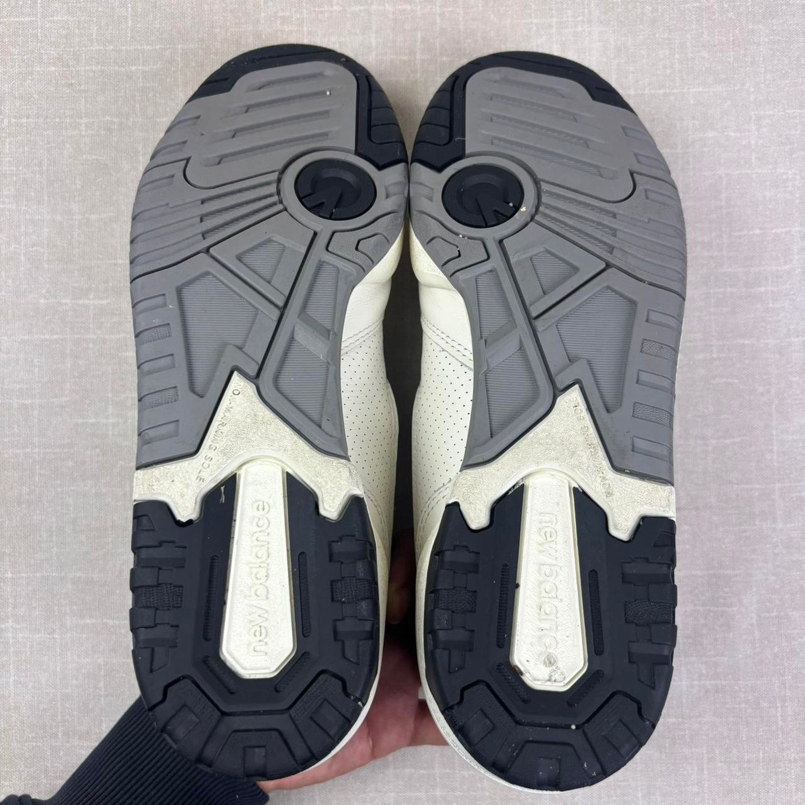 New Balance 🐼 2022 New Balance 550 “Cream Black” 10M Size US 10 / EU 43 - 5 Thumbnail