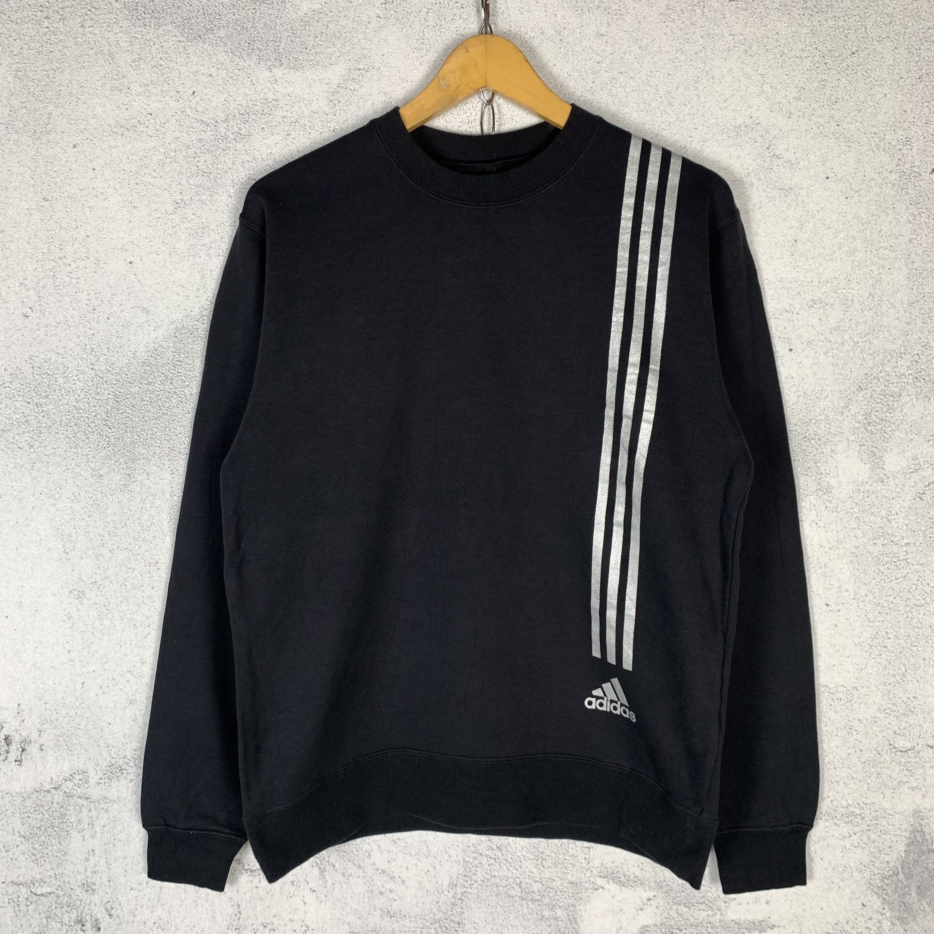 Adidas Adidas Y2K Three Stripes Sweatshirt Crewneck Size US S / EU 44-46 / 1 - 1 Thumbnail