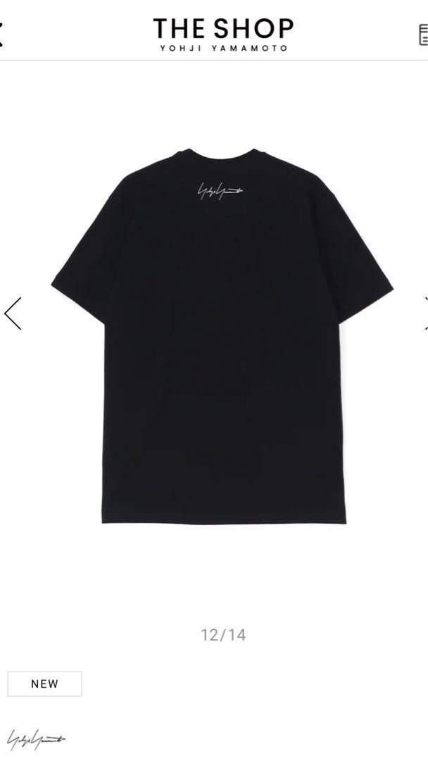 Yohji Yamamoto YOHJI YAMAMOTO Short sleeve BLACK T-shirt Size US XL / EU 56 / 4 - 4 Thumbnail