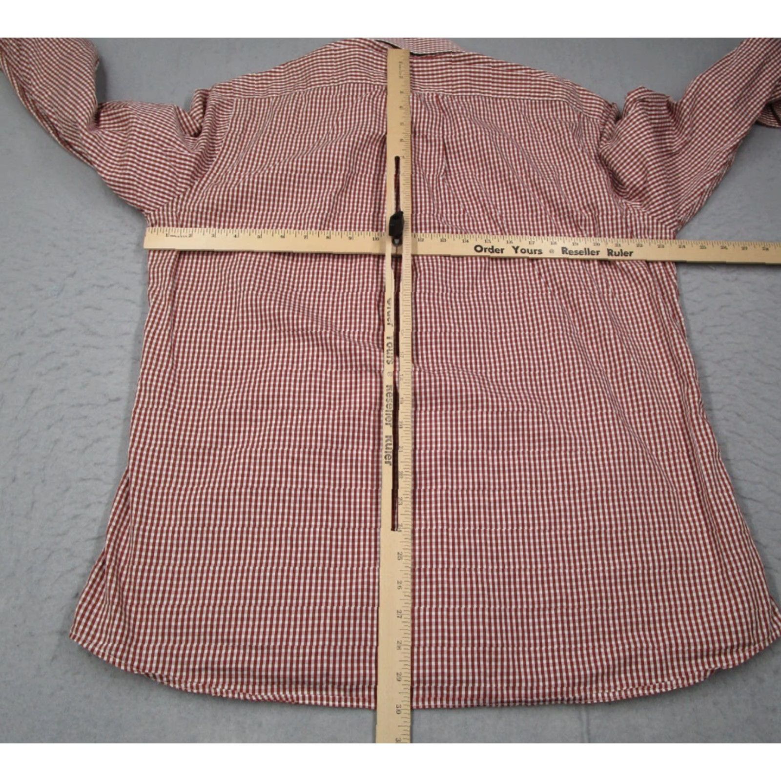 Vintage VINTAGE Miller Ranch Men's Shirt Long Sleeve Check Button-Up Casual Western Cotton Red Large Size US L / EU 52-54 / 3 - 4 Thumbnail