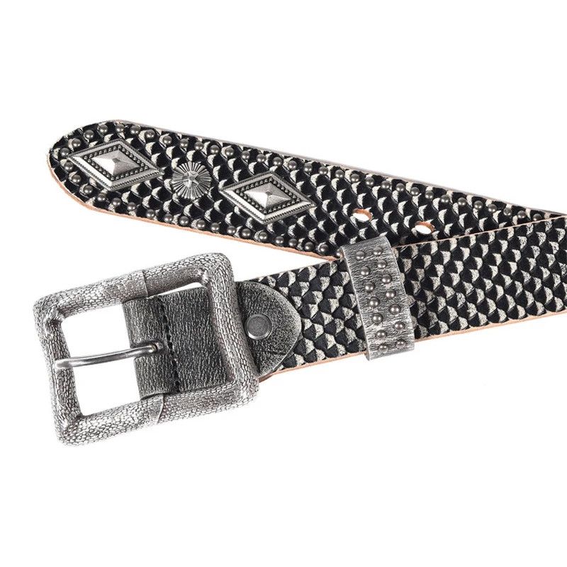 Japanese Brand × Leather × Vintage Dragon Altar Retro Vintage Leather Belt Size ONE SIZE - 6 Thumbnail