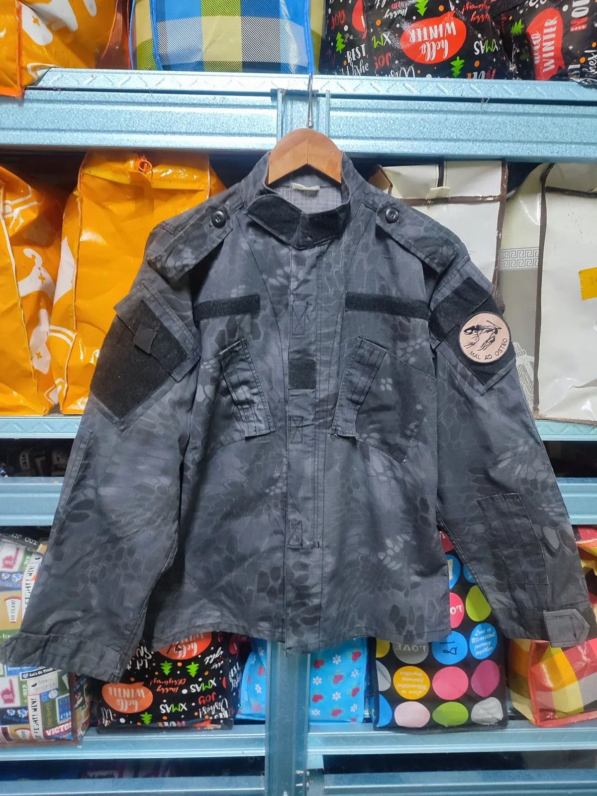 Other Vintage Y2K Mal Ad Osteo Tactical Camo Combat Jacket Size US M / EU 48-50 / 2 - 1 Thumbnail