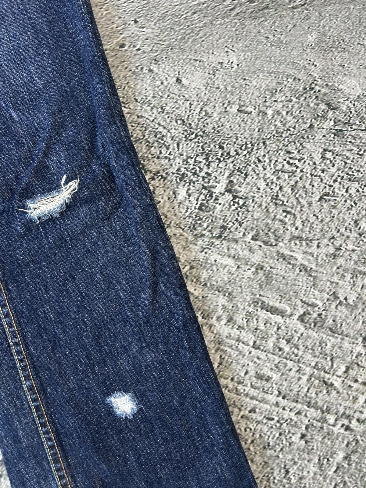Evisu Evisu jeans vintage seagull logo denim pants blue Genes Size US 30 / EU 46 - 7 Thumbnail