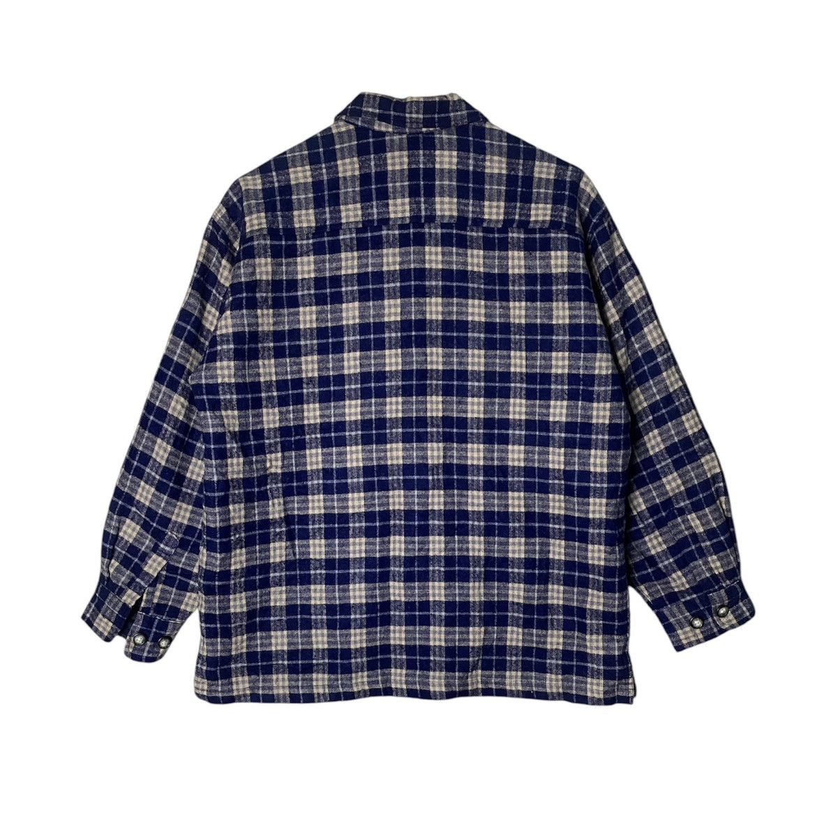 Converse × Flannel Vintage Converse All Star Rayon + Wool Zipper Flannel Size US M / EU 48-50 / 2 - 3 Thumbnail