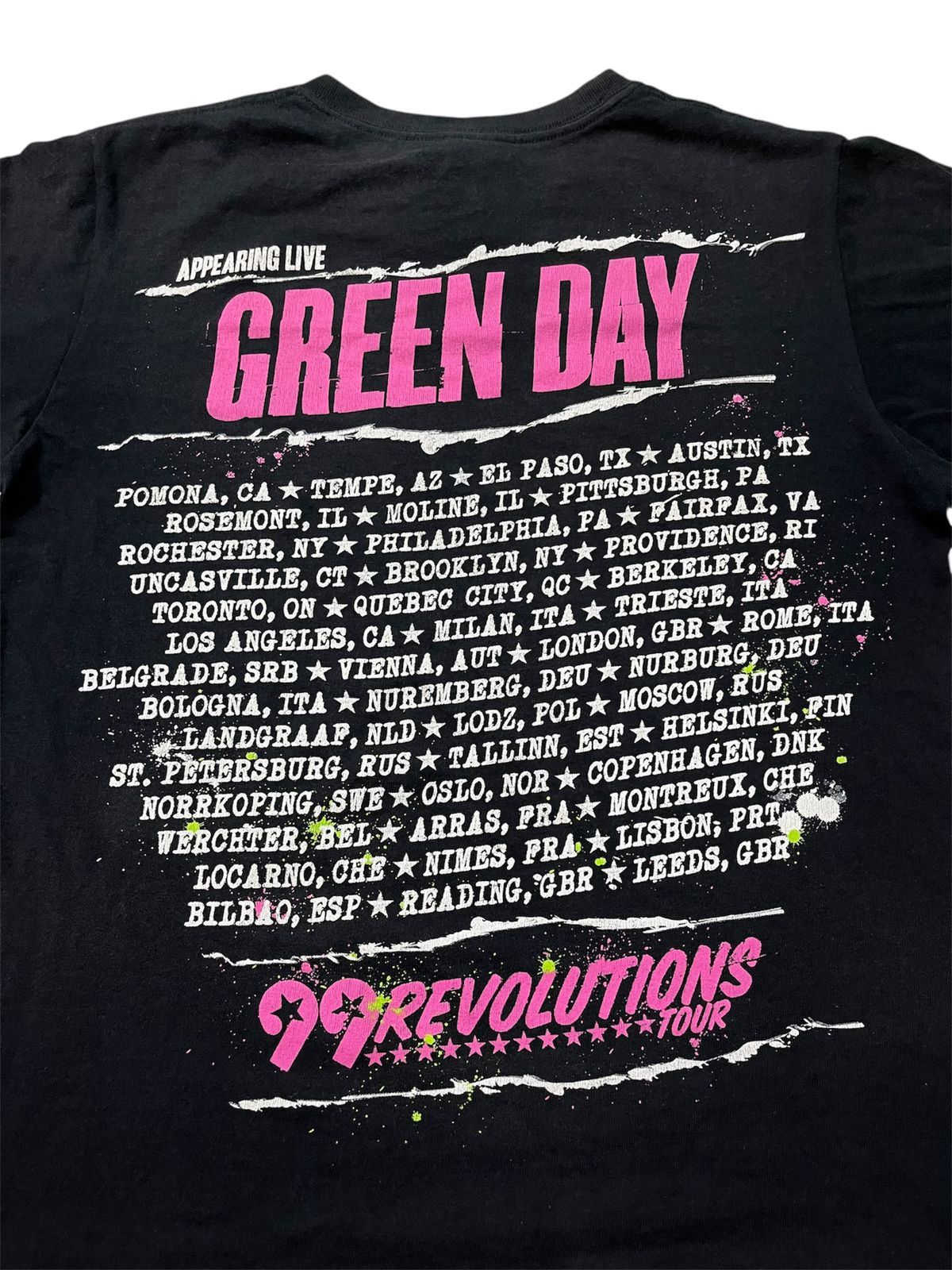 Band Tees Green Day 99 Revolutions tour tee Size US S / EU 44-46 / 1 - 4 Thumbnail
