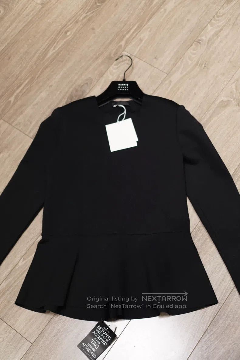 The Row The Row Black long-sleeved shirt Size M / US 6-8 / IT 42-44 - 2 Thumbnail