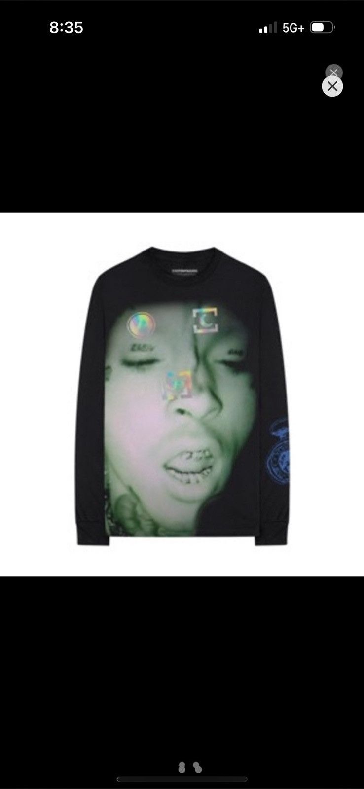 Other Moonlight Longsleeve - XXXTENTACION Size US L / EU 52-54 / 3 - 6 Thumbnail
