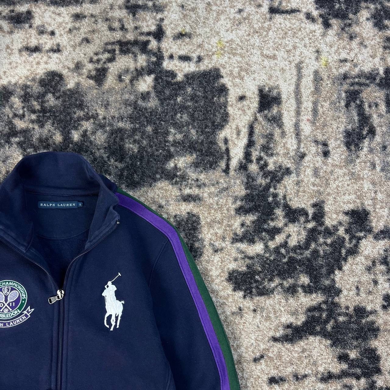 Polo Ralph Lauren Polo Ralph Lauren Luxury Big Logo Zip Up Track Jacket Size S / US 4 / IT 40 - 2 Thumbnail