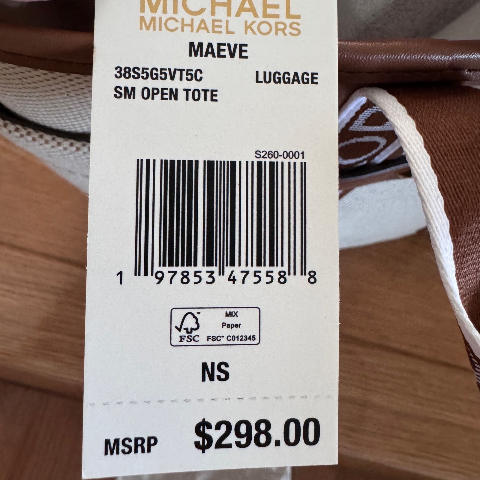 Michael Kors MICHAEL Michael Kors Maeve Logo Small Convertible Tote Size ONE SIZE - 7 Thumbnail