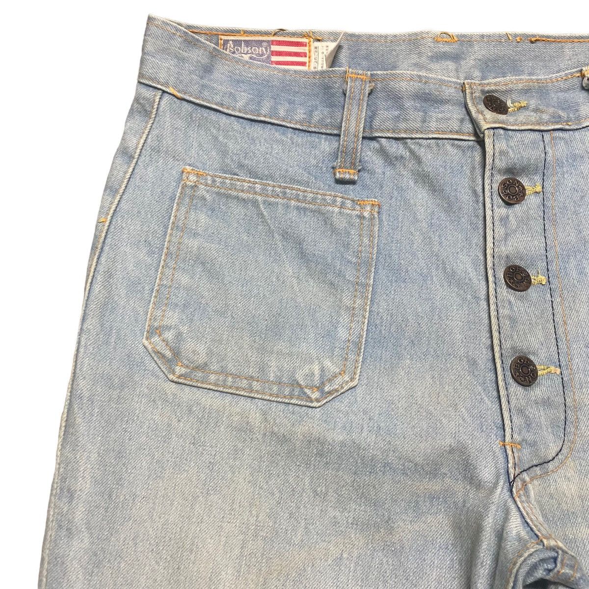 Vintage Vintage Bobson Bell Bottom Denim Jeans Size US 30 / EU 46 - 5 Thumbnail