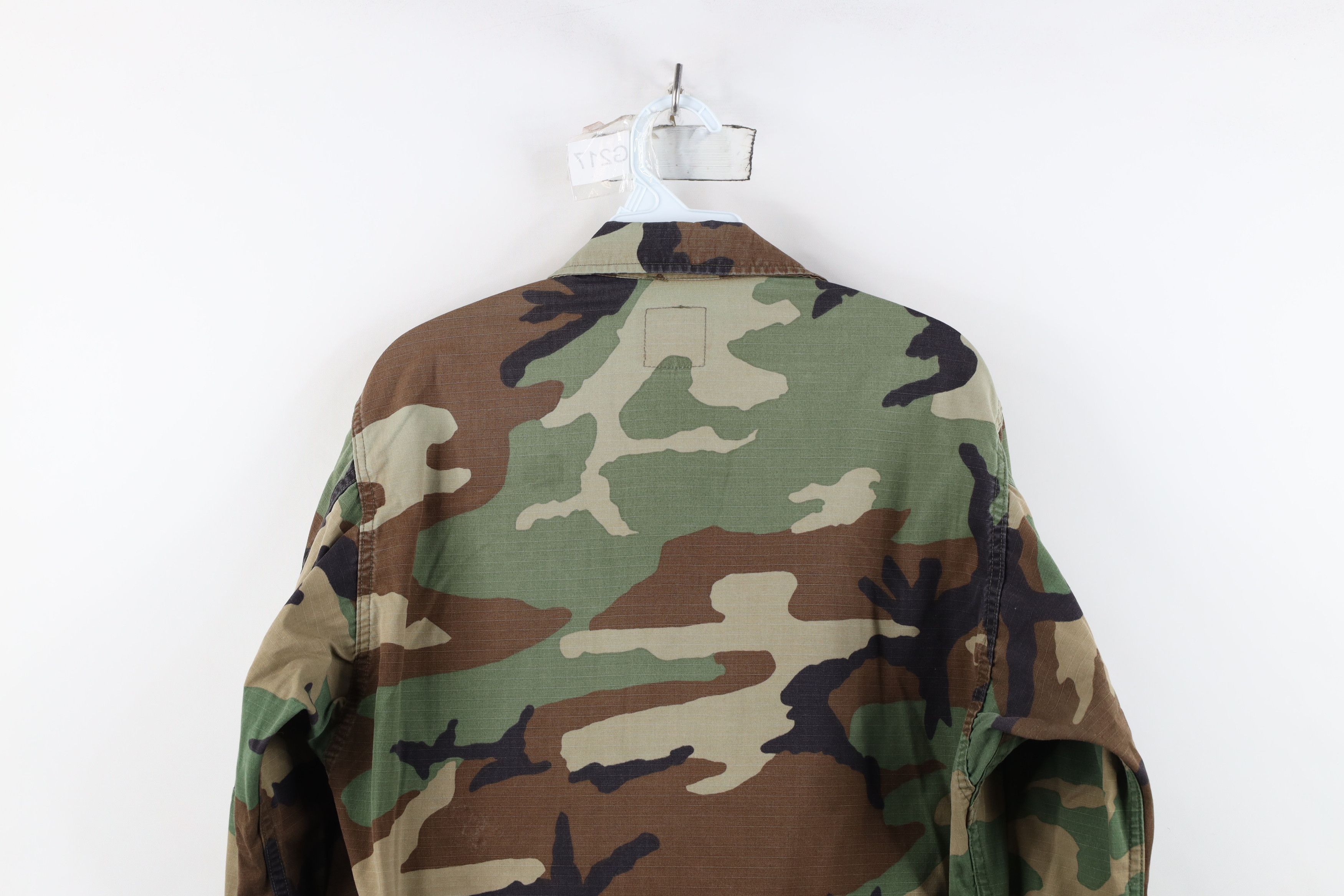 Vintage Vintage 90s Hot Weather Camouflage Field Combat Jacket USA Size US S / EU 44-46 / 1 - 16 Thumbnail
