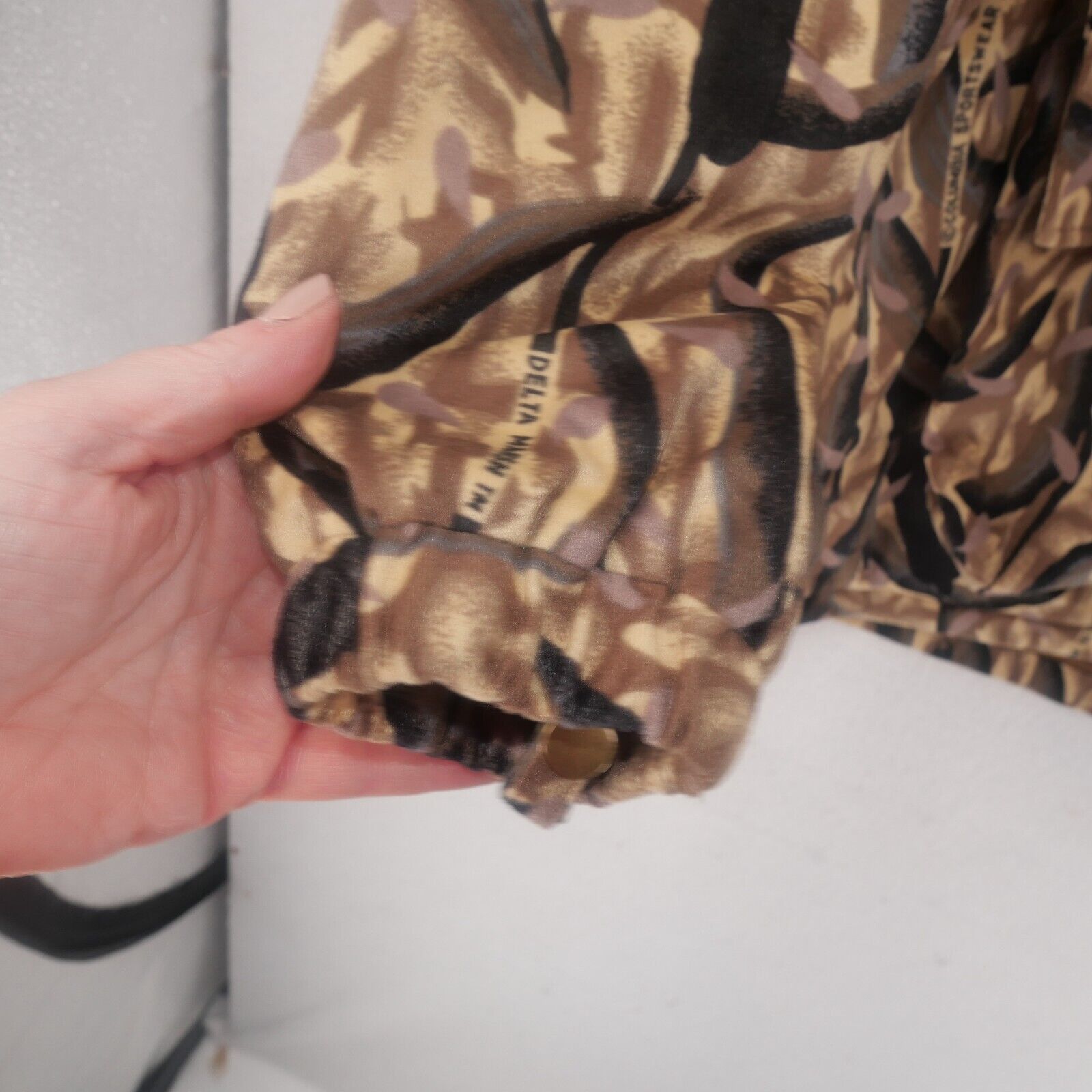Columbia Vintage Columbia Delta Marsh Hooded Camo Jacket Hunting 1995 Size US XL / EU 56 / 4 - 7 Thumbnail