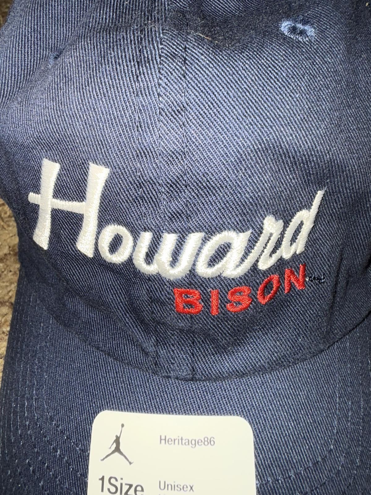Nike Air Jordan Jordan x Howard University Heritage86 Campus Hat Size ONE SIZE - 4 Thumbnail