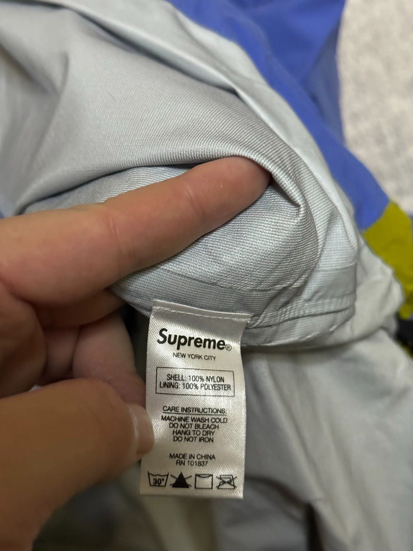Supreme Supreme 17ss Taped Seam Jacket M New Size US M / EU 48-50 / 2 - 5 Thumbnail
