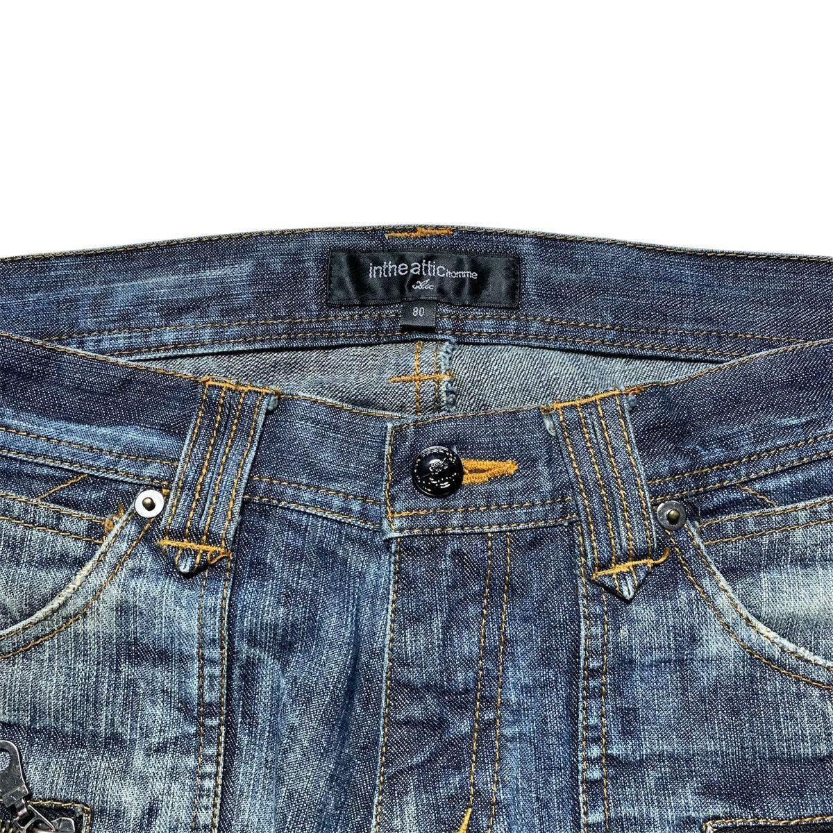 In The Attic Y2k In The Attic Homme Flared Lgb Punk Vkei Style Size US 32 / EU 48 - 4 Thumbnail