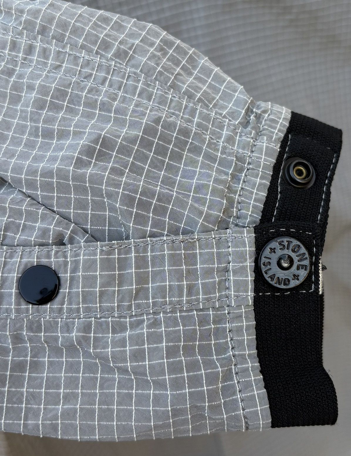 Stone Island Stone Island Nylon Check Jacket Without Patch Size US M / EU 48-50 / 2 - 6 Thumbnail
