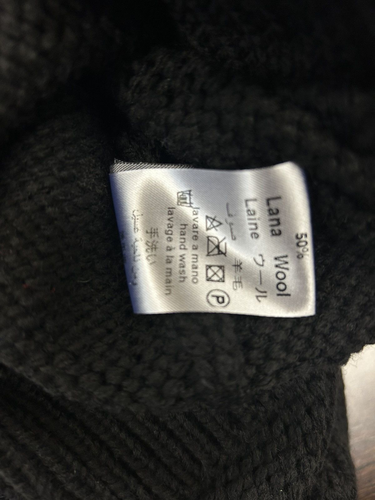 Other Primo Emporio Chunky Knit Hooded Cardigan Black Deadstock Size US XXL / EU 58 / 5 - 6 Thumbnail