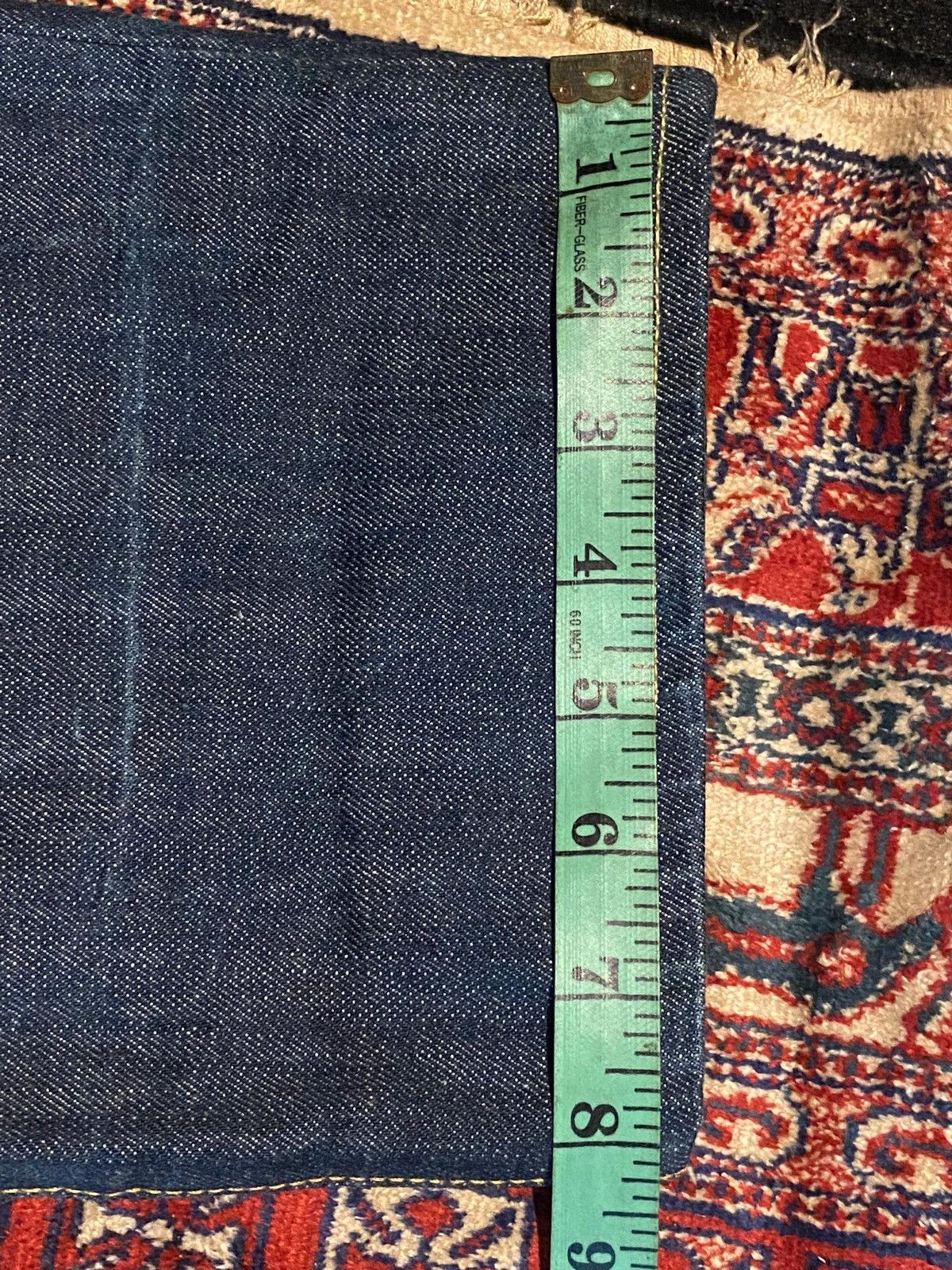 Designer × Japanese Brand Vintage Rocket Saddles & Co Made In Japan Blue Denim Size US 33 - 16 Thumbnail