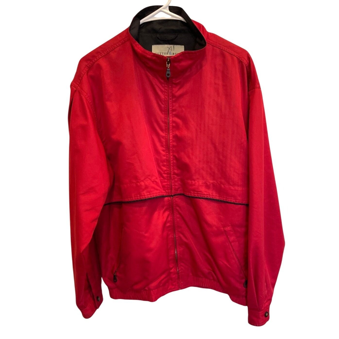 Cutter & Buck Vintage Cutter & Buck Jacket Red Lightweight Casual Lined Me Size US M / EU 48-50 / 2 - 1 Thumbnail