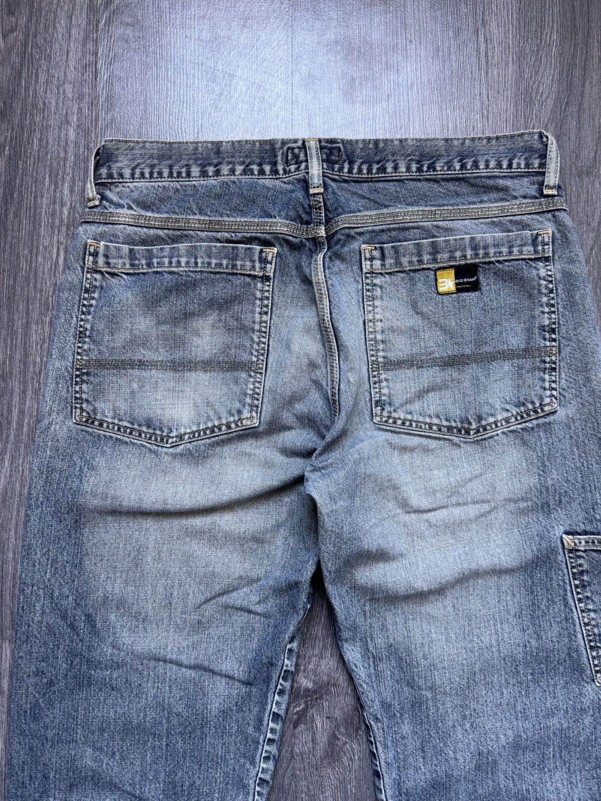 Big Star × Vintage Y2K Vintage Big Star Workwear Denim Rap Pants Size US 34 / EU 50 - 9 Thumbnail