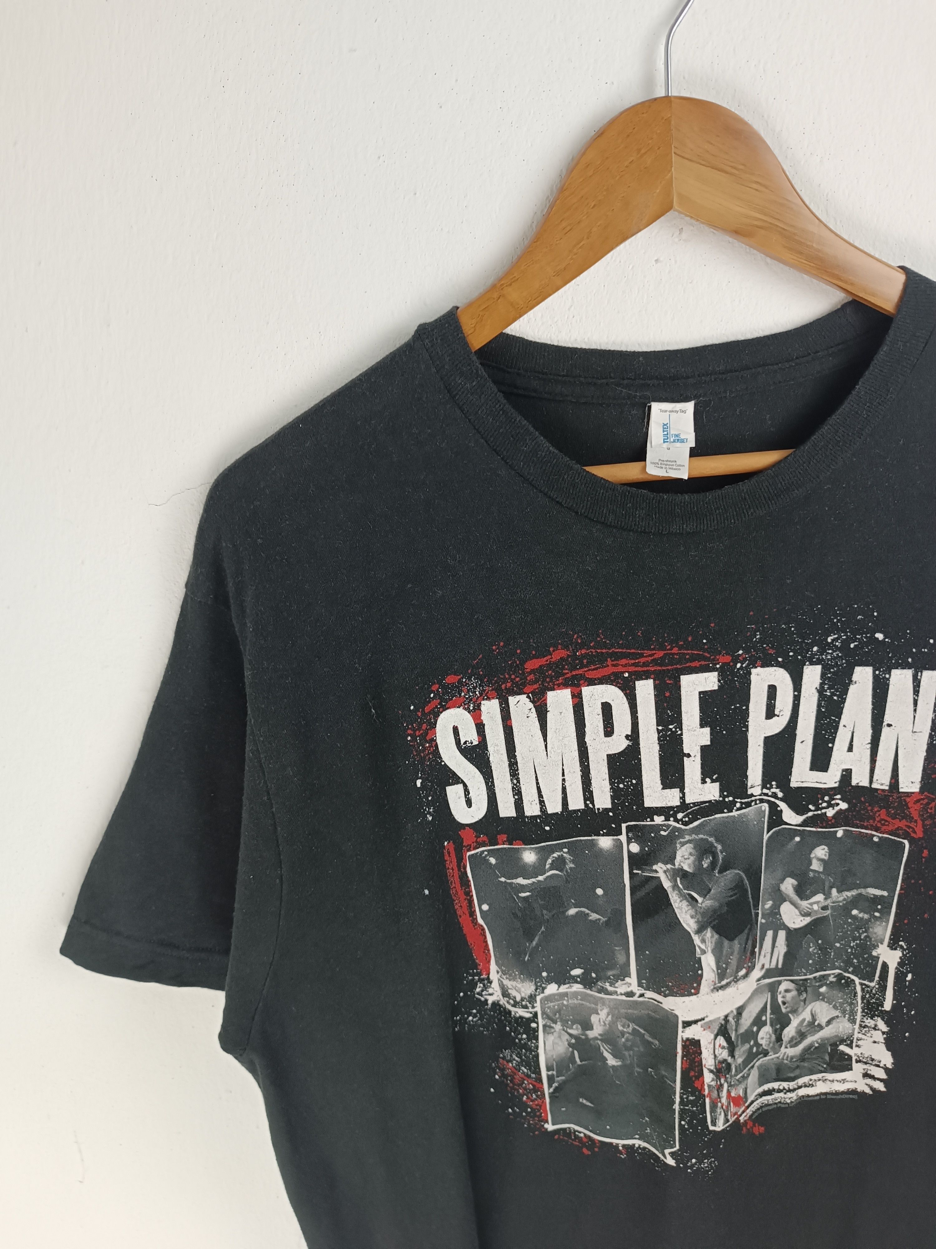 Band Tees VINTAGE SIMPLE PLAN TEE (sum 41 blink 182 good charlotte) Size US L / EU 52-54 / 3 - 5 Thumbnail