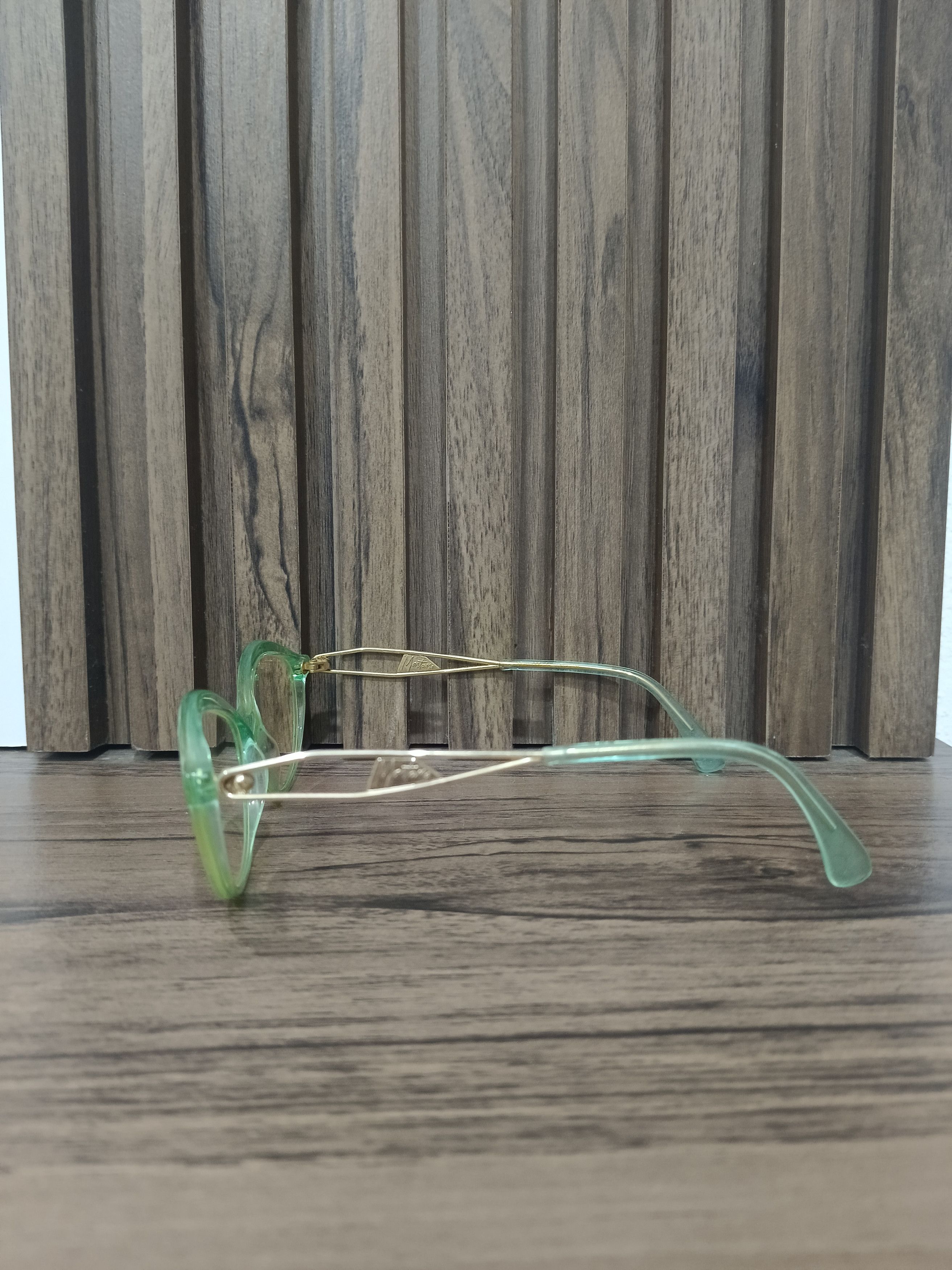 Claude Montana MontanaTranslucent Green Oval Glasses Frame Size ONE SIZE - 2 Thumbnail
